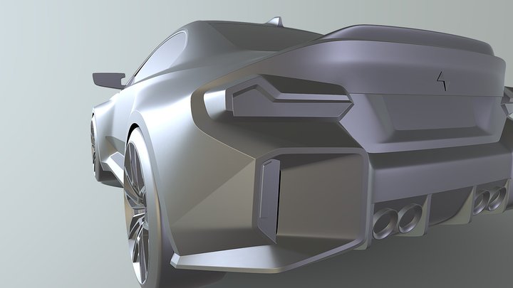 BMW-M2-2023 3D Model
