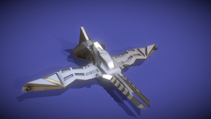 spaceship W.I.P 3D Model
