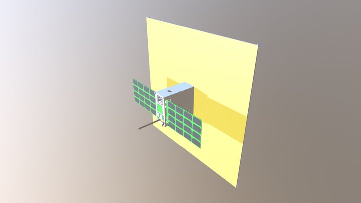 MAXWELL CubeSat 3D Model