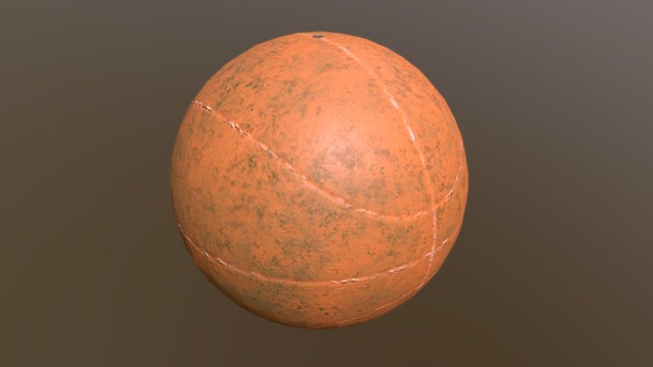 Philippines Basketball 3D Model