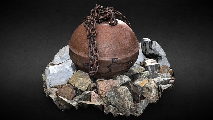 Old Fishnet Buoy – Free 3D Model STL
