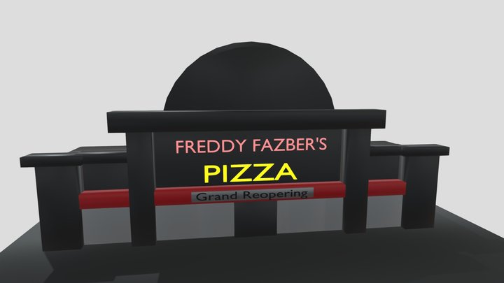 Пиццерия Freddy (Fnaf) 3D Model