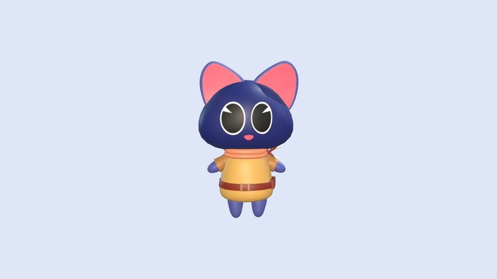 Cat 3D Model