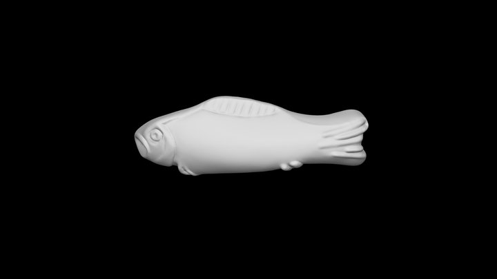 WIP Swedish Fish 3D Model