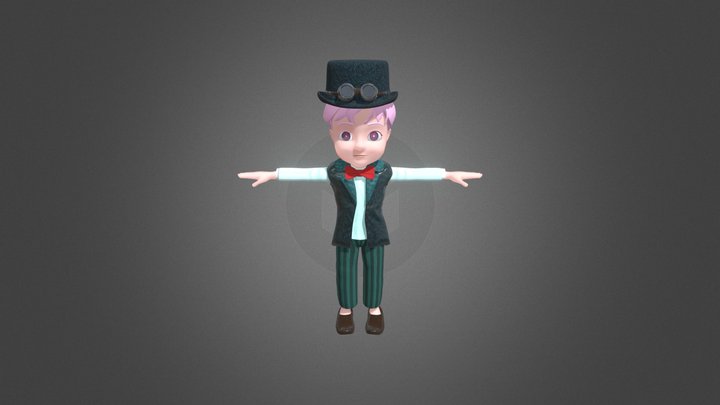 BoyFINAL 3D Model