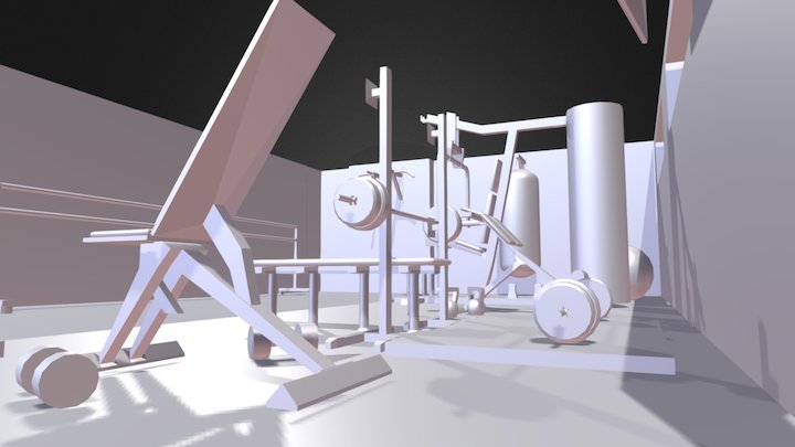 Fitness Projekt 3D Model