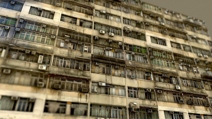 Hong Kong monster building 2 – Modello 3D gratuito STL