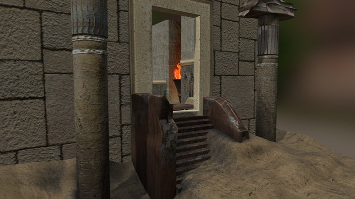 Cleopatra's tomb 3D Model