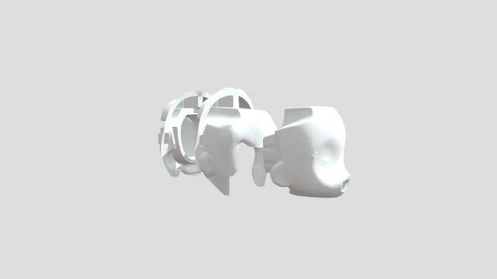 gsc nendroid head bace 3D model free download 3D Model
