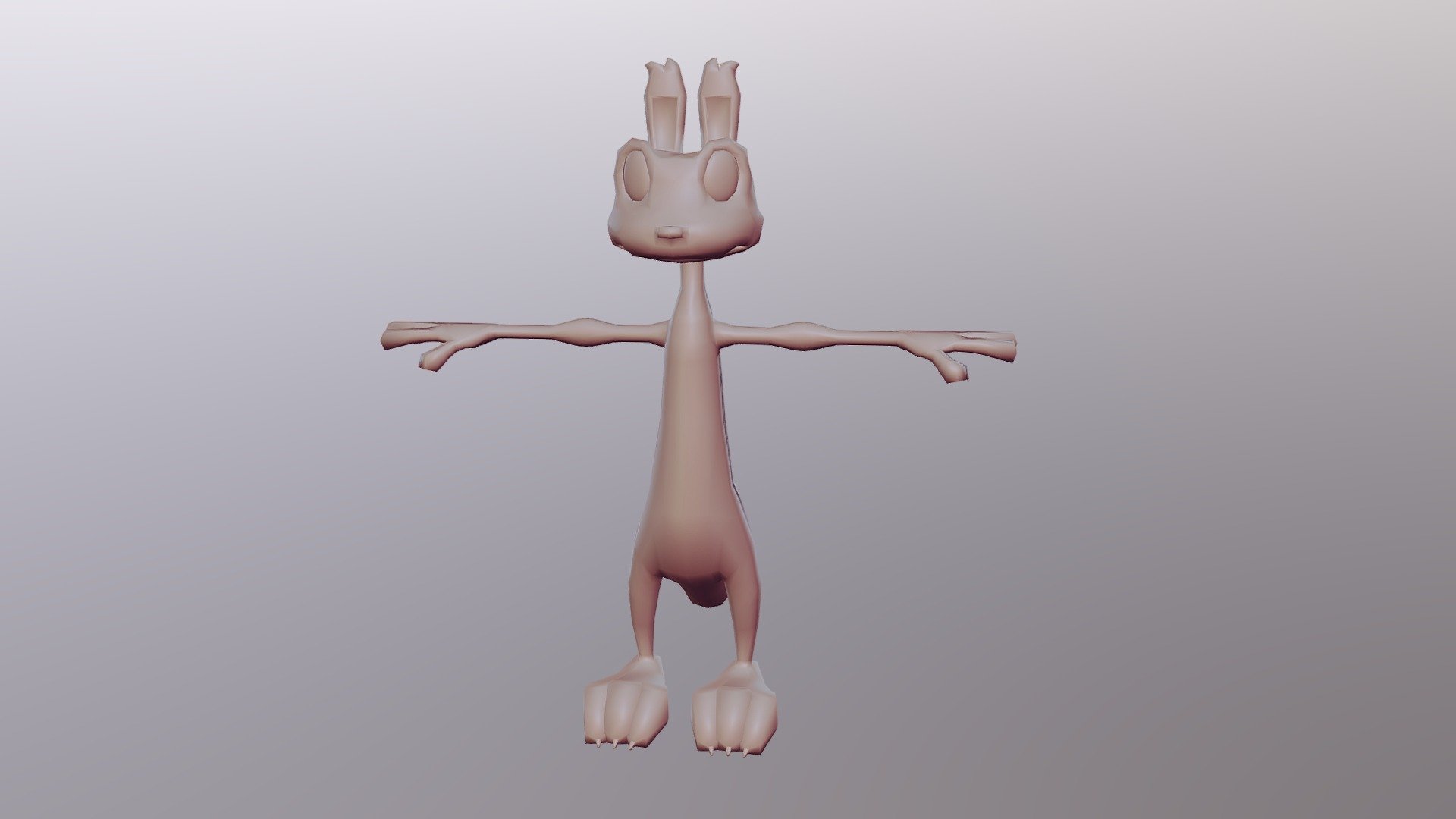 low poly Daxter - Download Free 3D model by adrirguer [e5b0db7] - Sketchfab