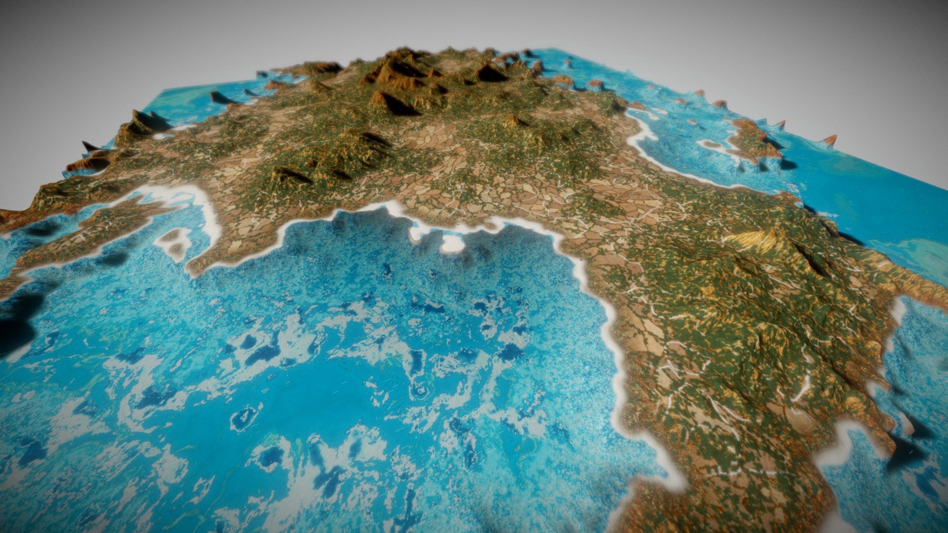 Island 3D Model By Samuelbrunner E5b190b Sketchfab   2767ce37d5a94a5babb20e0557f83bd1 