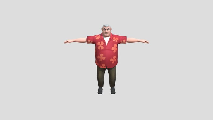 Grandpa max by haez3d 3D Model