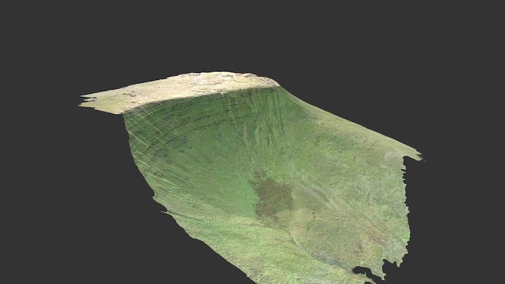 Brecon Beacons cirque model 2 3D Model