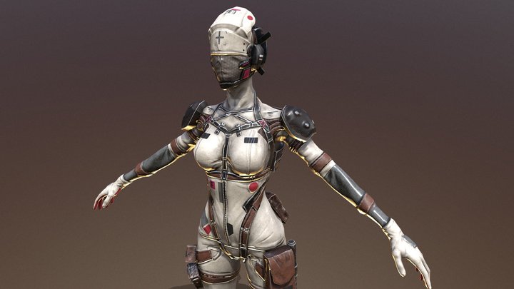 Medical Bot 3D Model