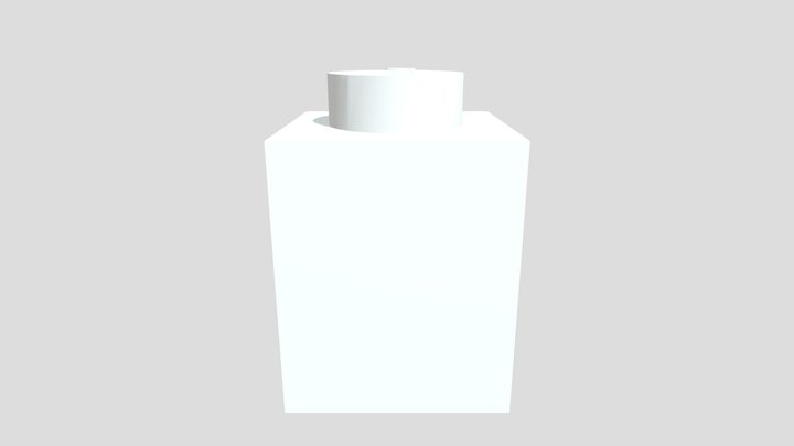 roi_bouzas_pieza_lego_1x1 3D Model