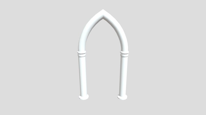 Gothic Arch 3D Model