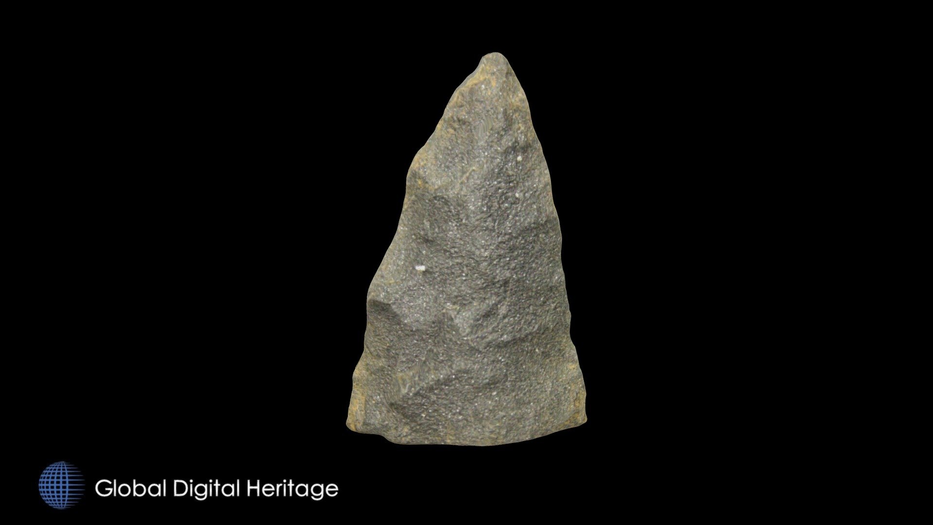 XPM-098. Biface tip. Sapsuk River, Alaska
