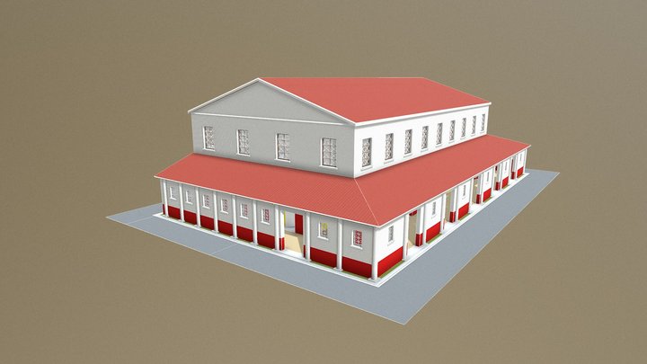 Theatre (Interamna Lirenas, Italy) 3D Model