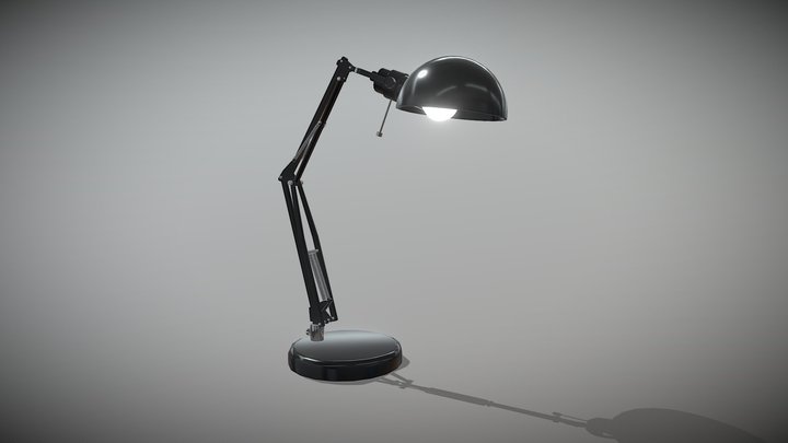 Desk Lamp 3D Model