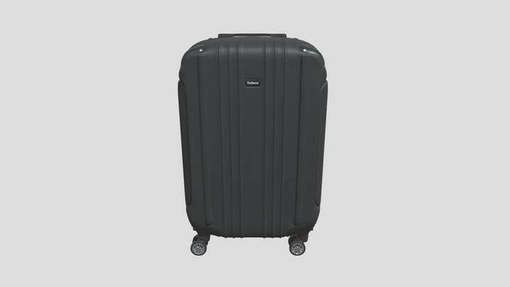 AR / VR  3D Todeco Suitcase (Augmented Reality). 3D Model