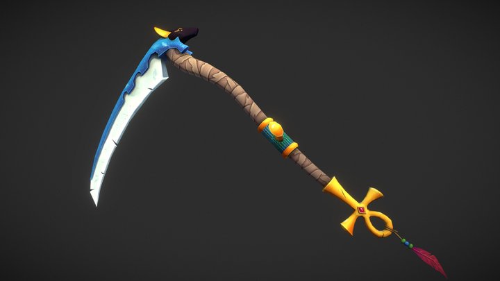 Anubis' Judgement - DAE Weaponcraft 3D Model