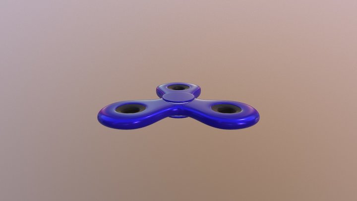 Fidget Spinner (ecksdee Lamow) 3D Model