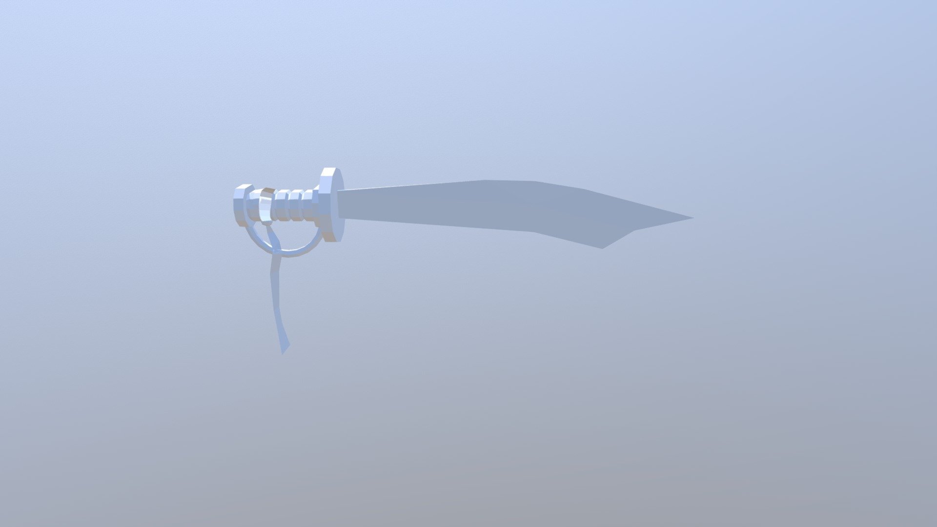 Pirate sword (lowpole)