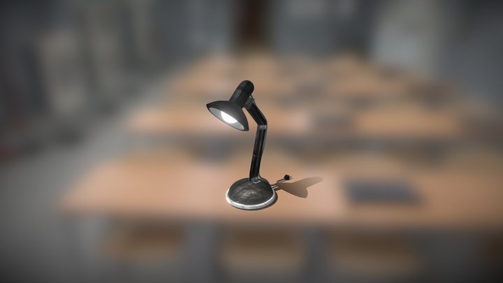Table Lamp 3D Model