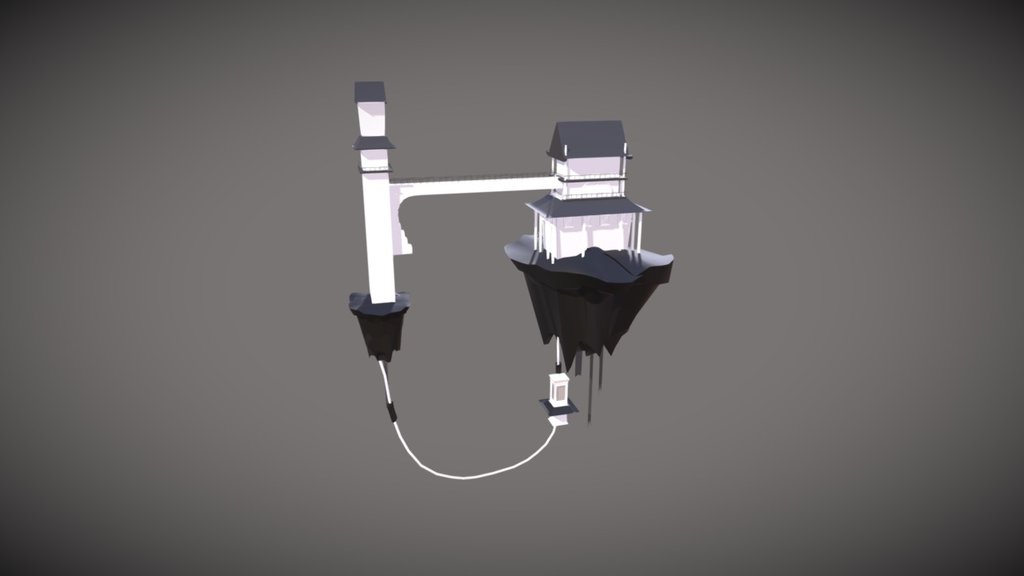 Environment Asset - Floating Building 4