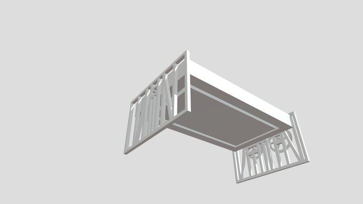 Aidans Pool Table Legs V10 3D Model