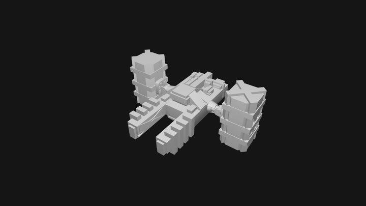 Cargobox model pass 3D Model