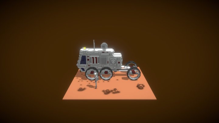 Rover 3D Model