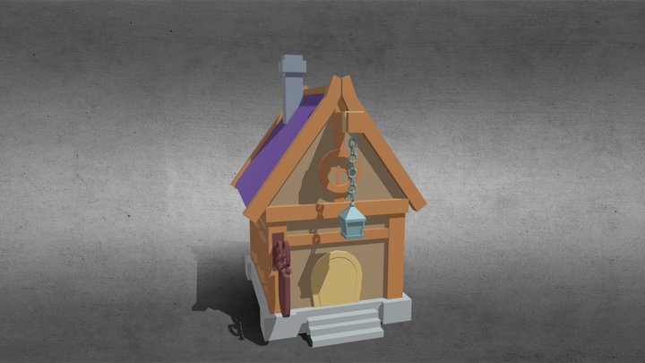 房子 3D Model