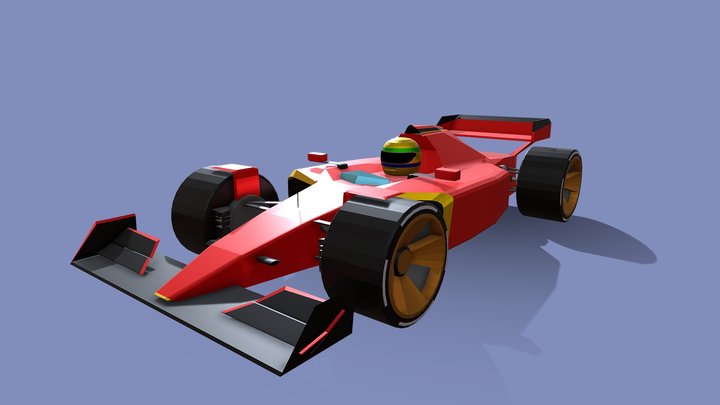 Pahen ME-01 Lowpoly 3D Model