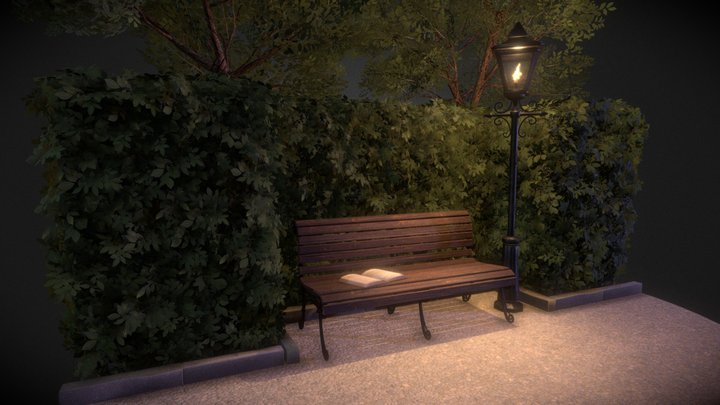 "Warm evening" 3D Model