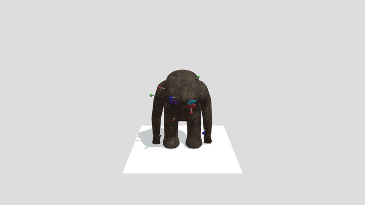 GD2V2_HorrorCharacter_WolfAdams 3D Model