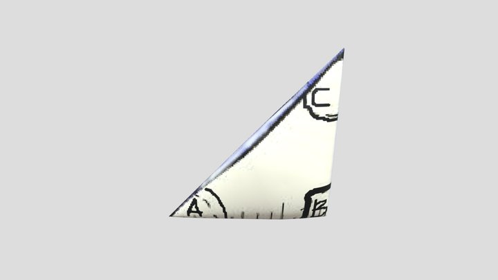 SEGITIGA SIKU-SIKU 3D Model