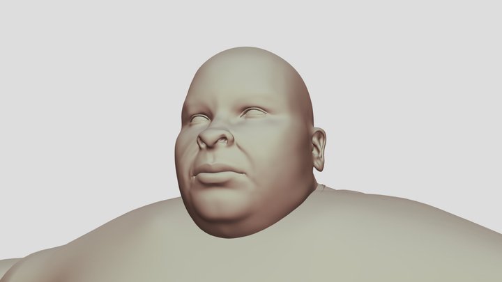น้าบ่าว 3D Model