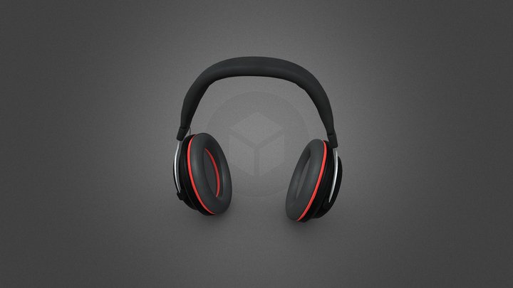 ELECOM headphone 3D Model