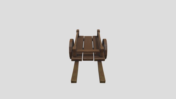 Wooden Cart – Free 3D Model STL