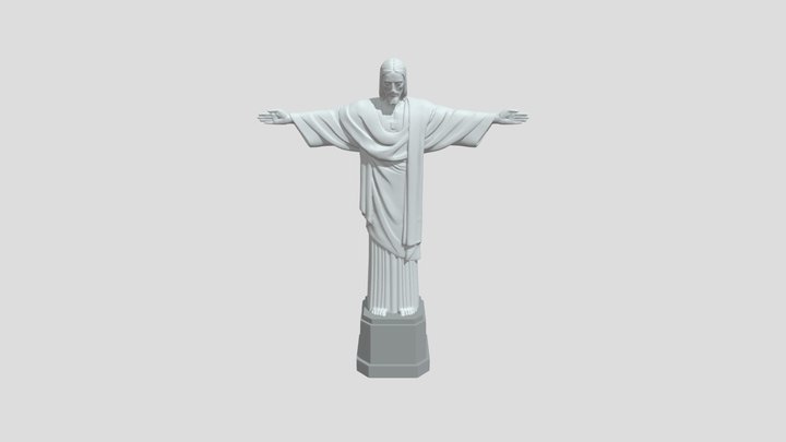 Cristo Redentor 3D Model