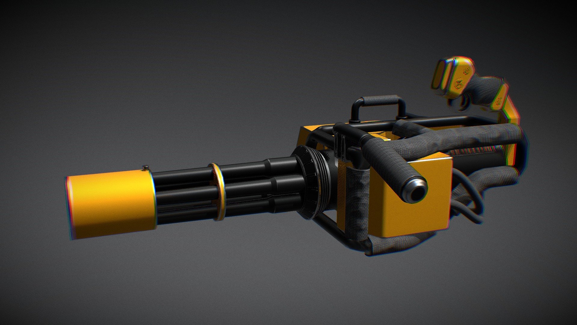 Handheld Minigun