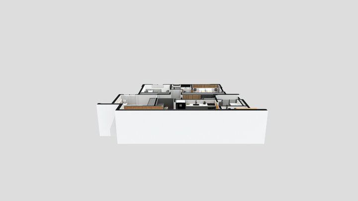 Apartment_floor_plan 3D Model