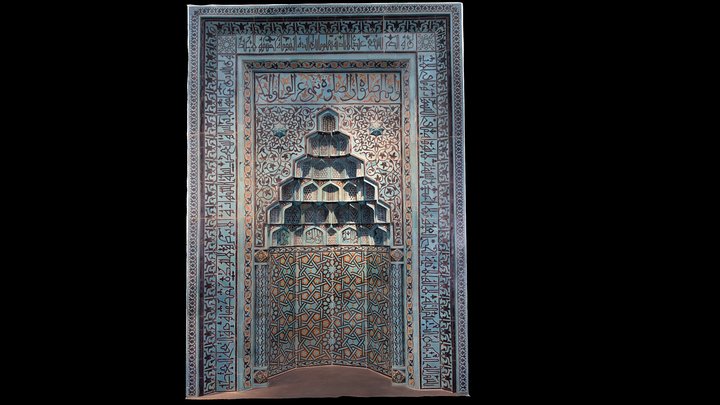 Prayer niche from the Beyhekim Mosque 3D Model