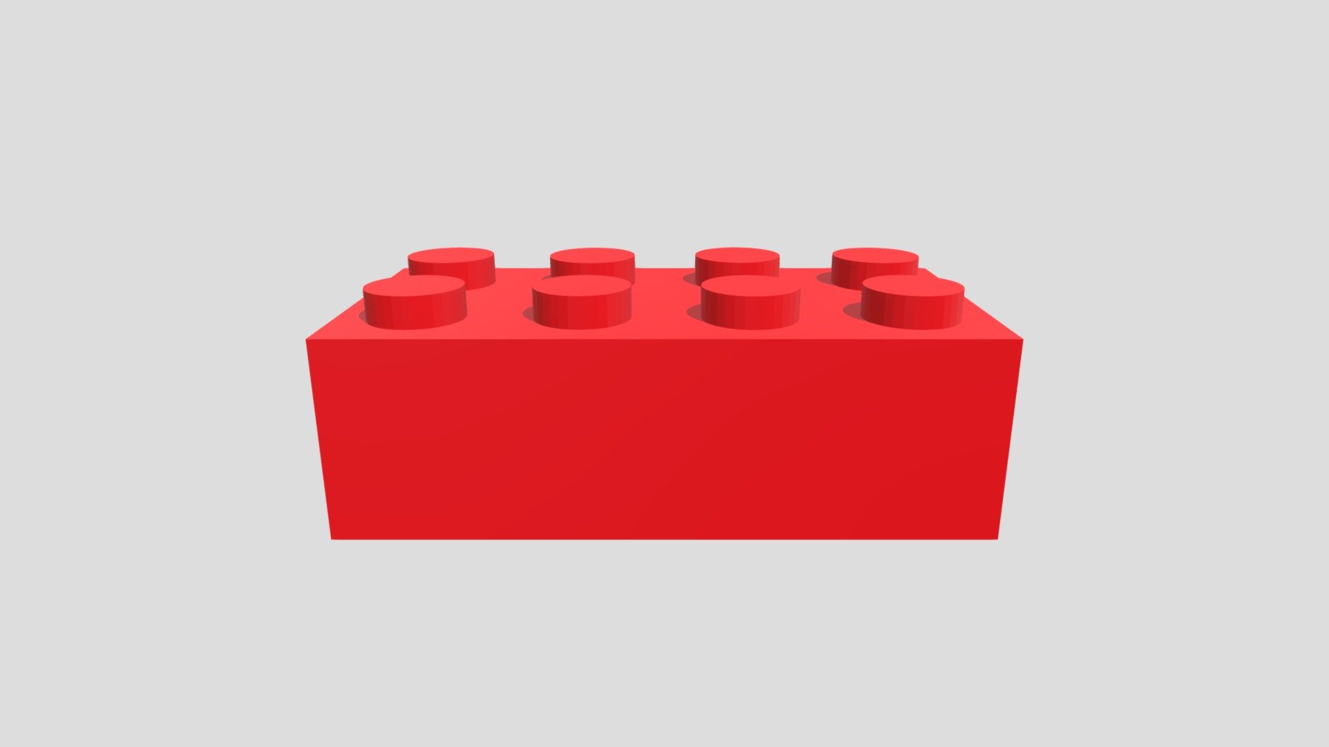 Lego Brick 2x4 (1956 - 1957)