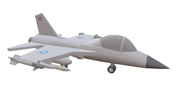 F-CK-1 Ching Kuo 3D Model