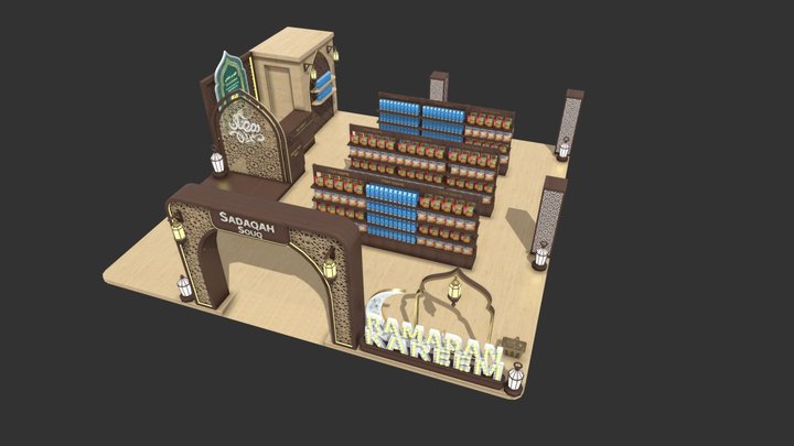 8x8 3D Model