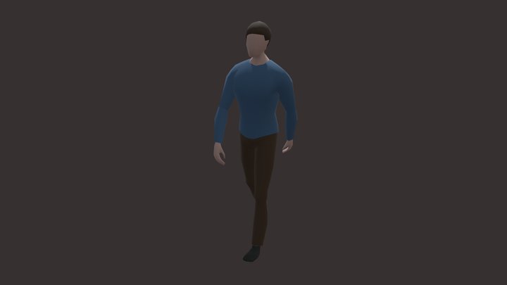 Man-02 3D Model