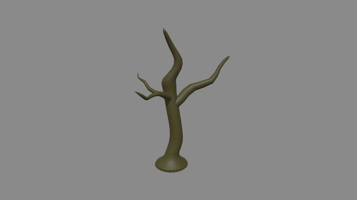 Halloween Tree 1 3D Model