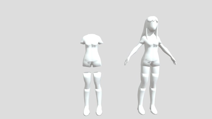 Blocagem Modelagem 3D Model